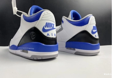 WHITE CT8532-040 RETRO SHOES JORDAN AIR BLUE 3 0819